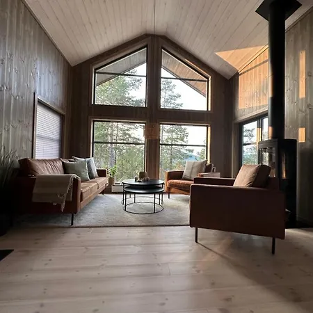 Familiehytte Pa Gautefall Naer Alpint Og Bading Drangedal