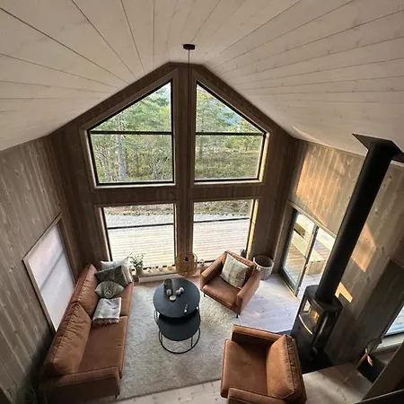 木屋 Moderne Fjellhytte Gautefall, Norge
