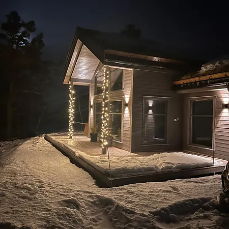 Moderne Fjellhytte Gautefall, Norge *