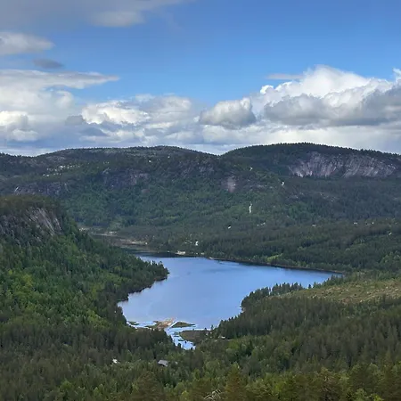 Chalet Familiehytte Pa Gautefall Naer Alpint Og Bading Drangedal