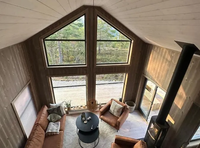 Chalet Moderne Fjellhytte Gautefall Med Utsikt