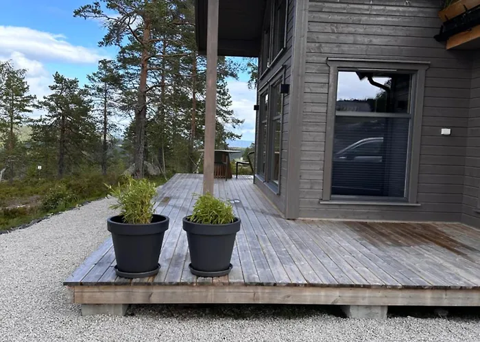 Familiehytte Pa Gautefall Naer Alpint Og Bading Chalet